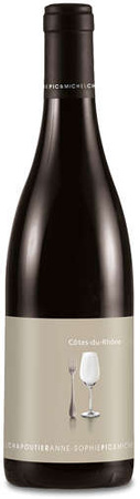 Michel Chapoutier & Anne-Sophie Pic Cotes du Rhone Rouge 2024 - R.PARKER 88/2019