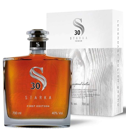 Starka 30 -letnia First Edition 40% 700 ml dojrzewająca 30 lat w dębowych beczkach . ostatnie butelki w Polsce