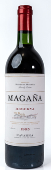 Vina Magana Reserva Navarra 1995 ROBERT PARKER 92 PKT
