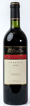 Vina Magana Reserva Navarra 1997 ROBERT PARKER 91 PKT