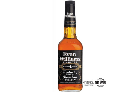 Evan Williams Black Bourbon 43% 1l