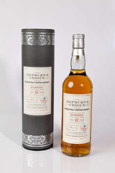 ok Hunter Laing Speyside Single Malt Scotch Whisky Hepburn\'s Choice – 12 y.o. Balmenach - wine finished 0,7 46%