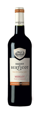 Daguet de Berticot - Merlot Rouge IGP Atlantique 2022 13%