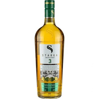Starka 3-letnia Brown Spirit 40% 700 ml , dojrzewająca przez 3 lata w dębowych beczkach