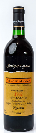 Vina Magana Gran Reserva Navarra 1982 ROYAL WINE & ROBERT PARKER 90 PKT
