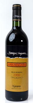 Vina Magana Gran Reserva Navarra 1989 GUIA PENIN 90 PKT