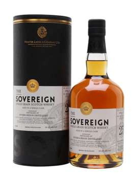 Hunter Laing Highland Single Malt Scotch Whisky 25 yo Sovereign Grain Invergordon 0,7l 59,2%