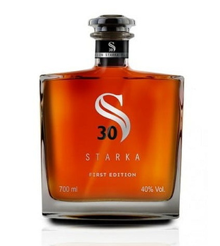 Starka 30 -letnia First Edition 40% 700 ml dojrzewająca 30 lat w dębowych beczkach. ostatnie butelki w Polsce (bez kartonika, sama butelka)