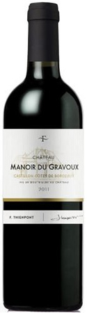 Chateau Manoir du Gravoux Bordeaux AOP Cotes de Castillon  2016 - S.Derenoncourt/Thienpont Family Crus 