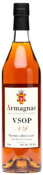 Armagnac 10 letni Nismes Delclou VSOP 70cl 40° with gift box