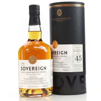 Hunter Laing Highland Single Malt Scotch Whisky 45 y.o. 1973 Sovereign Grain - Invergordon 0,7l 51,7% NAJNIŻSZA CENA !!!