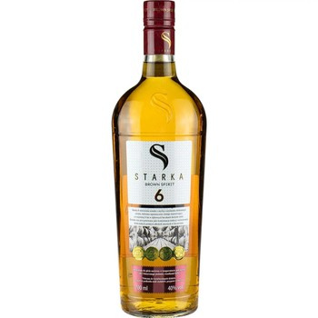 Starka 6-letnia Brown Spirit 40% 700 ml , dojrzewająca przez 6 lat w dębowych beczkach , ostatnie butelki w Polsce