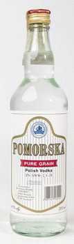 Wódka Pomorska Żytnia Polish Vodka Pomorska 700 ml 40% Szczecińska Wytwórnia Wódek „Polmos” SA w Szczecinie