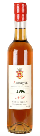 Armagnac 1996 Nismes Delclou  50 cl 40° with gift box