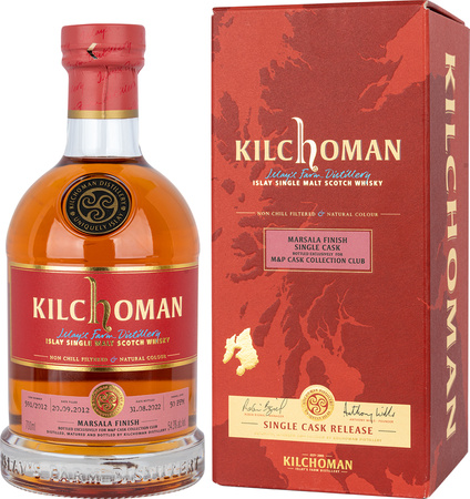 Kilchoman M&P Cask 591/2012 Marsala Finish 0,7l